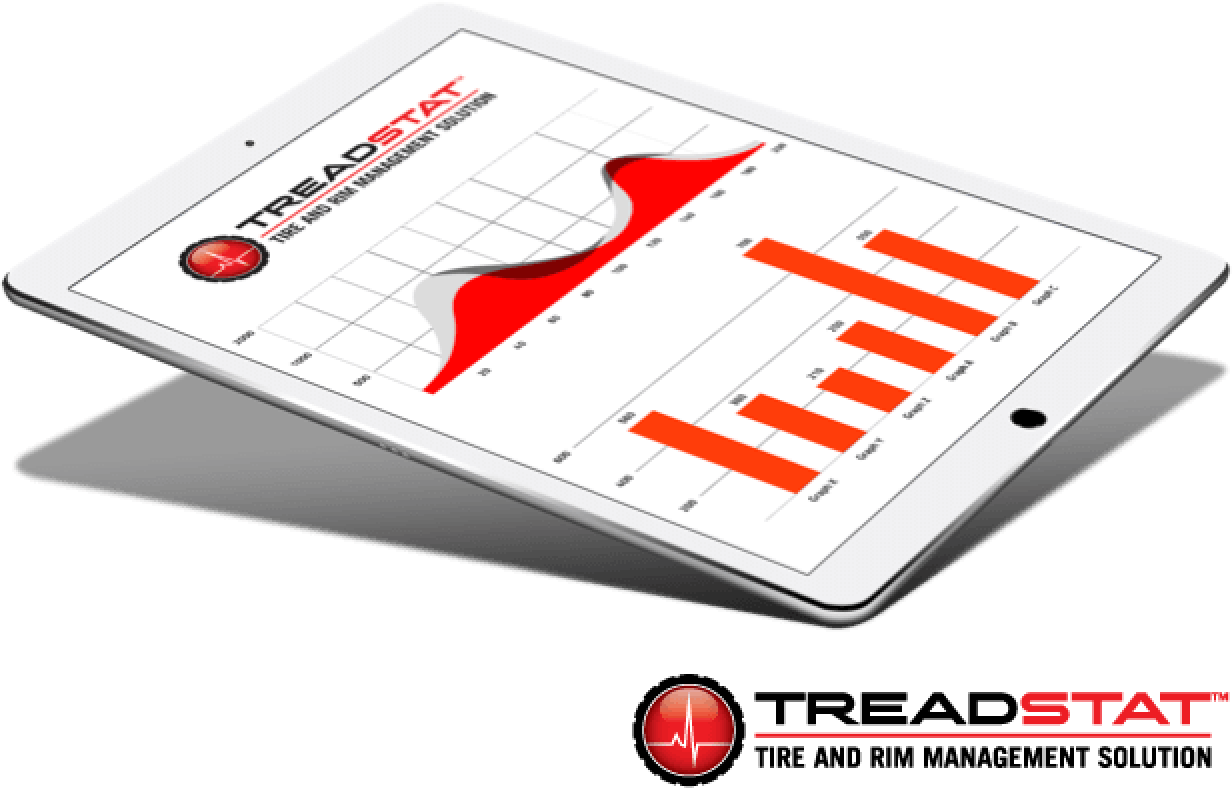 Treadstat tablet with graphs