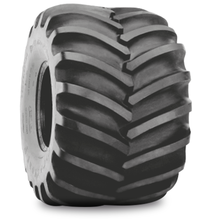FLOTATION 23° DEEP TREAD TIRE Specialized Features
