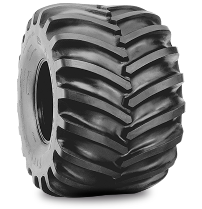 FLOTATION 23° DT (WTP) LOGGER HF-3 TIRE Specialized Features