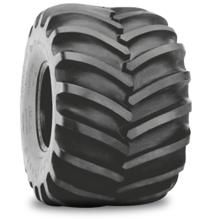 FLOTATION 23° EXTRA DEEP TREAD LOGGER TIRE Specialized Features