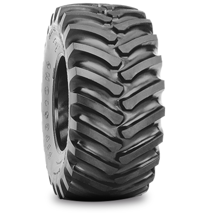 SUPER ALL TRACTION™ 23° TIRE Specialized Features